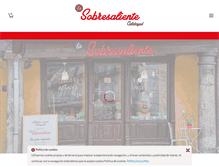 Tablet Screenshot of lasobresaliente.com